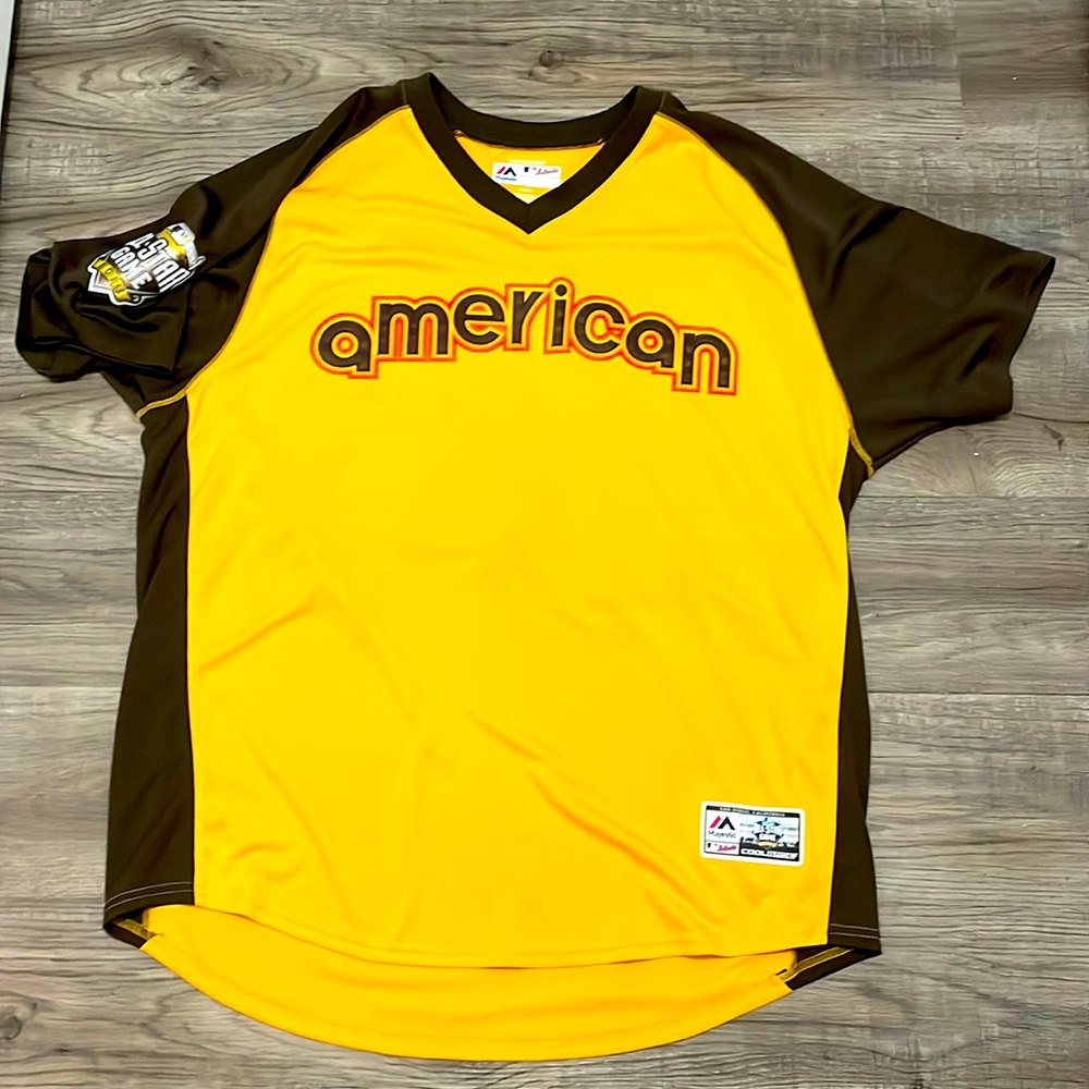 Majestic Authentic American Ortiz 2016 All-Star Game Baseball Jersey size XXL